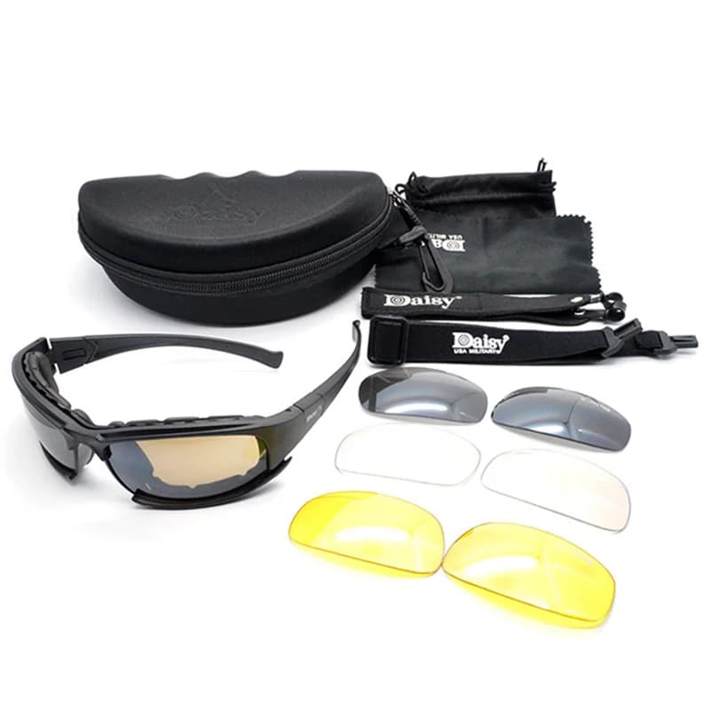 Lunettes de pêche polarisées Daisy X7 4 verres pour pêche en mer précise et confortable