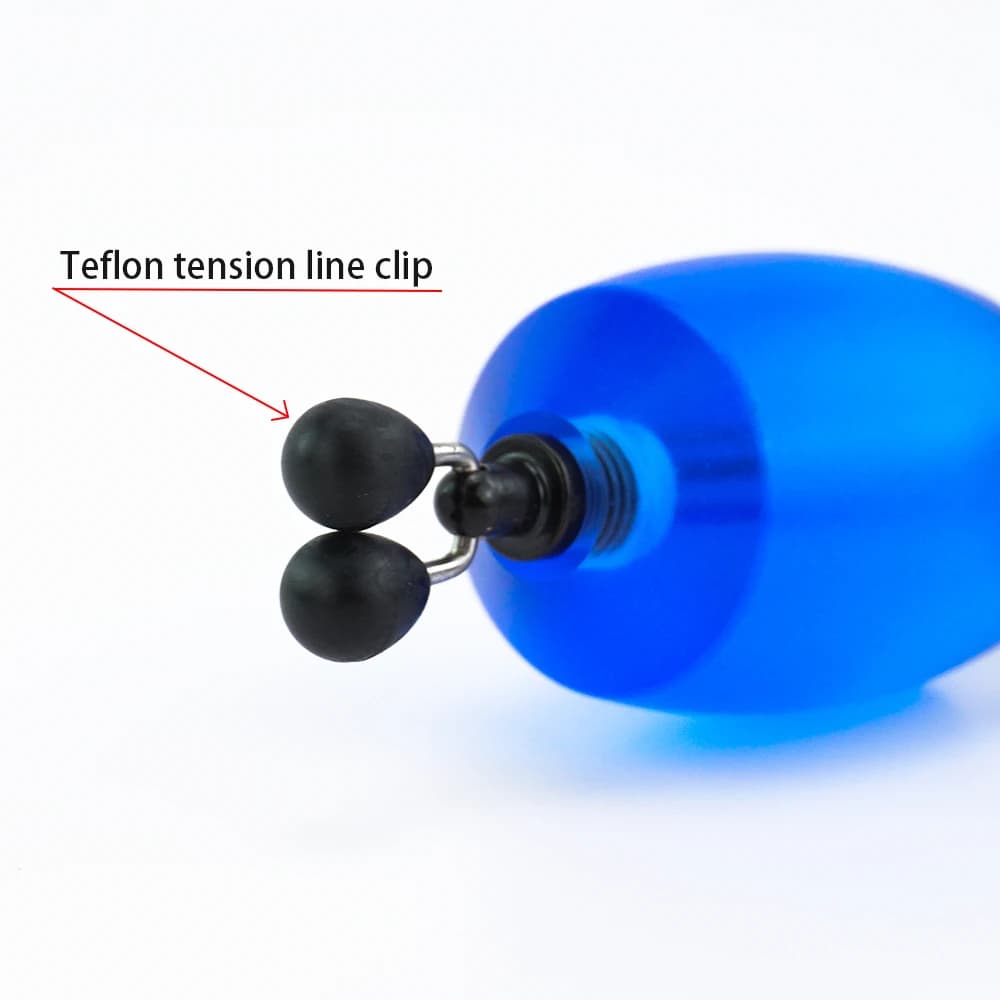 Indicateur Swingers Hirisi avec clip ligne PTFE pour alarme pêche carpe - Accessoires de pêche