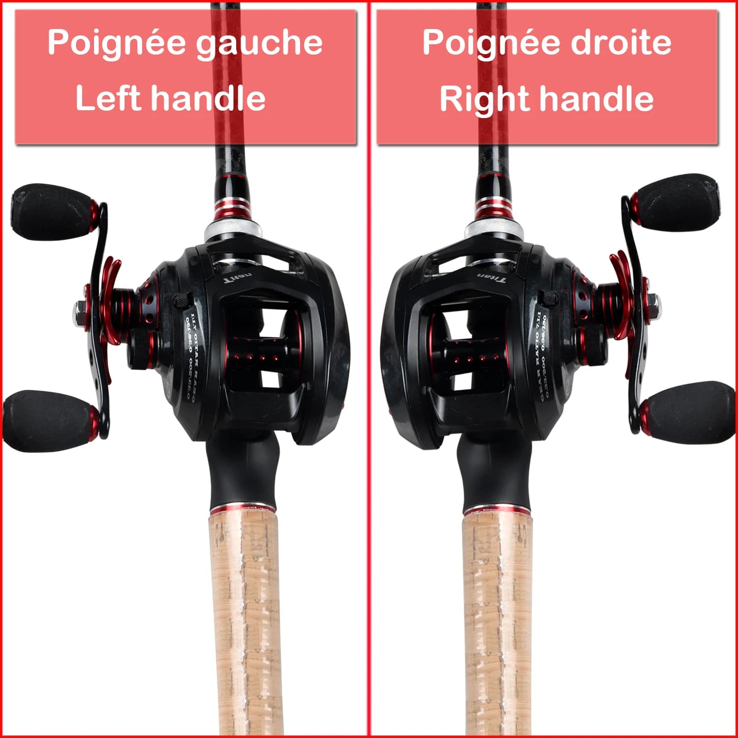 Moulinet casting gros jeu JOHNCOO MT200 13kg drag 11+1 roulements pour jigging et pêche sportive