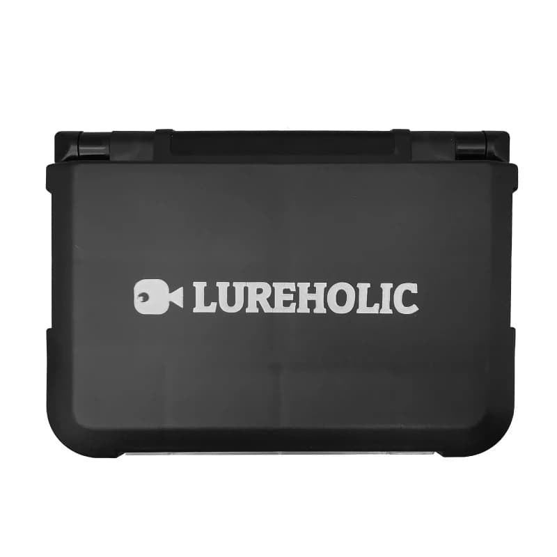 Boîte de rangement pêche LUREHOLIC pour leurres, hameçons, plombs tungstène et accessoires