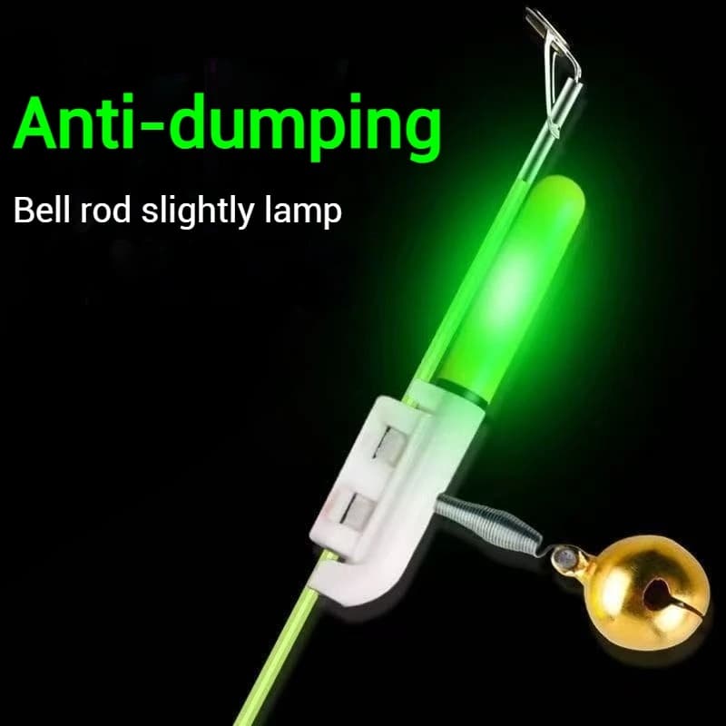 Bâton lumineux pêche LED 5 pièces - Flotteur luminescent avec alarme de touche et charge USB