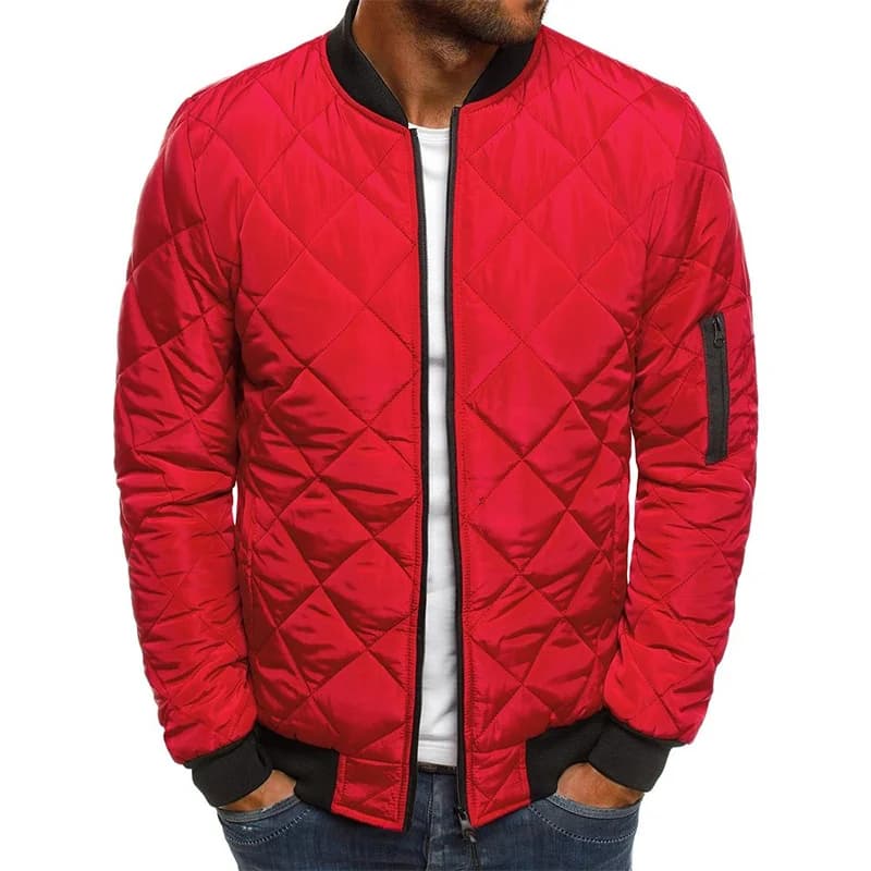 Veste baseball homme pêche hiver col mesh pressé légère vintage vol casual pêche outdoor