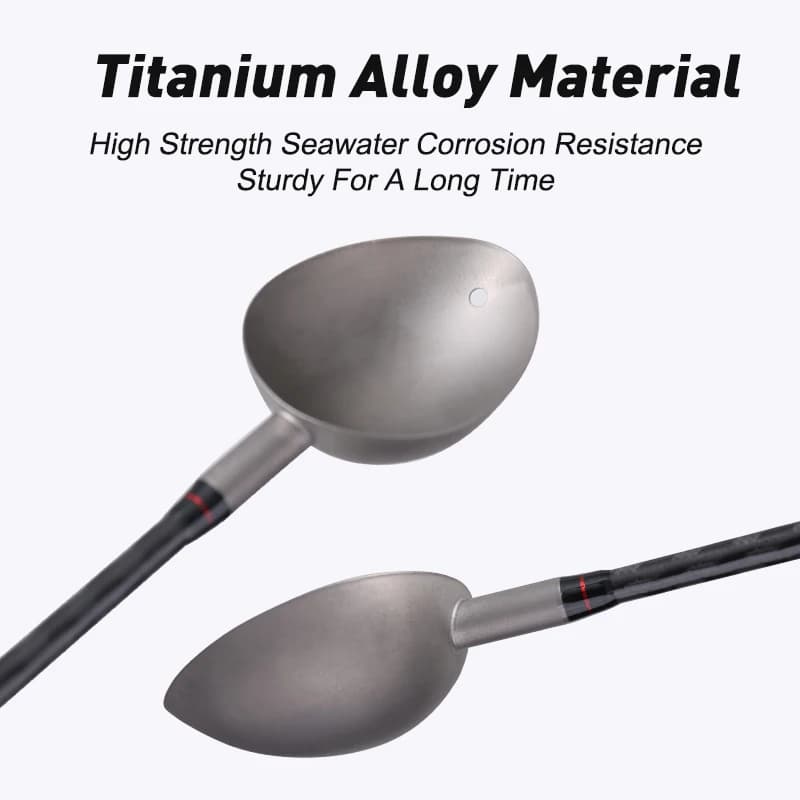 Cuillère à amorce rétractable pour lancer longue distance - Louchette anti-adhésive pour pêche au coup fixe