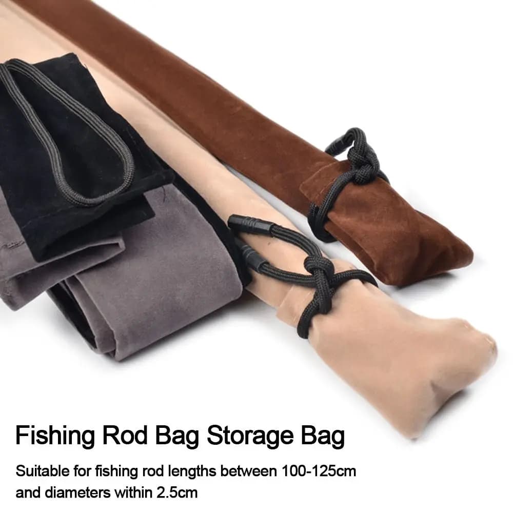 Sac rangement cannes pêche pliable : grand sac multifonction capacité XXL pour matériel de pêche