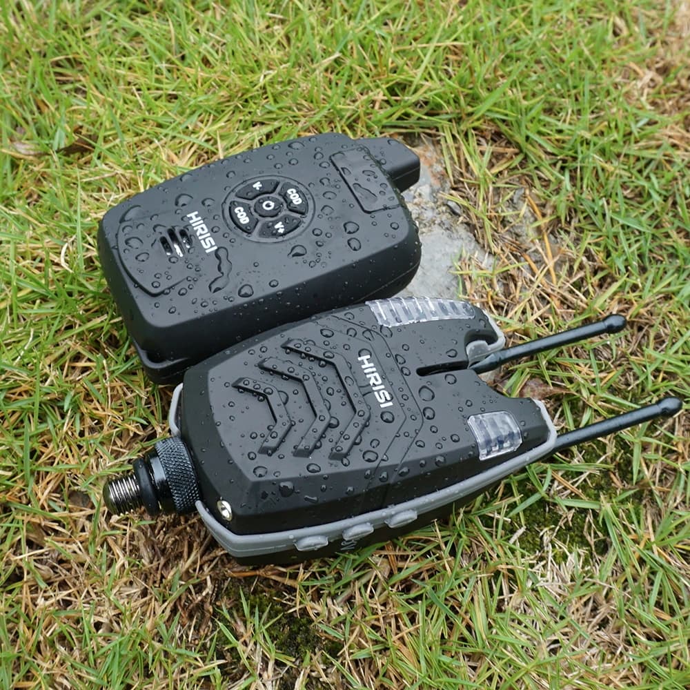 Set d'alarme étanche Hirisi 1+2 pour pêche à la carpe - Indicateur de touches sans fil SX1