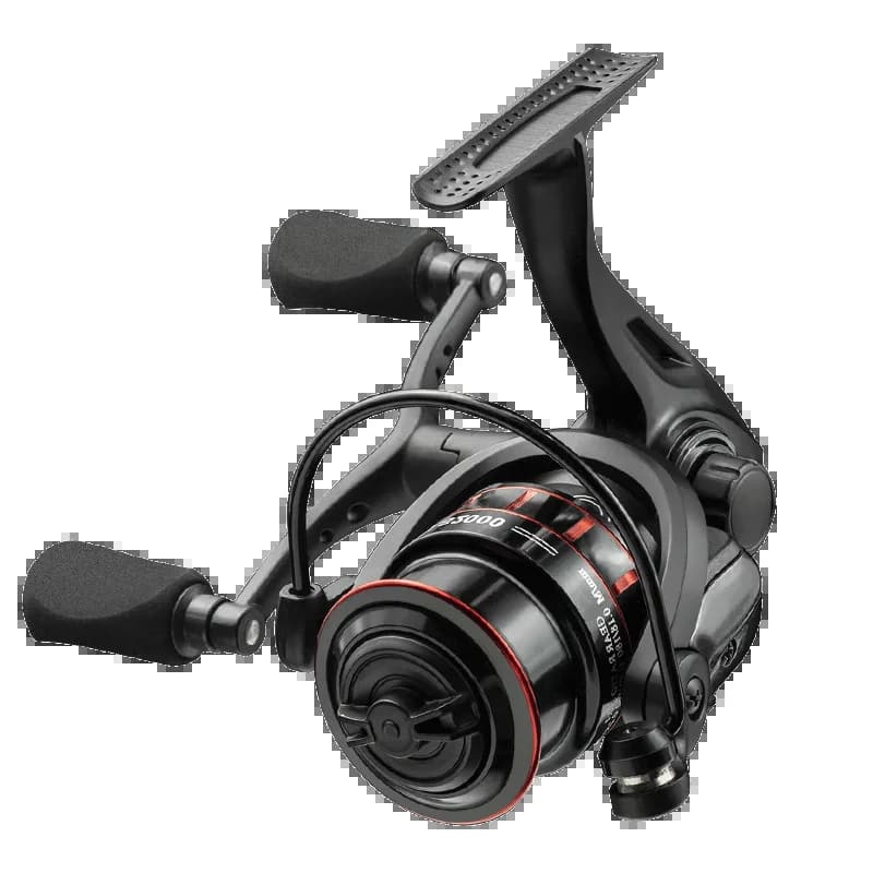 Moulinet spinning Linnhue 1000 2000 3000 double grip bobine profonde pêche carpe