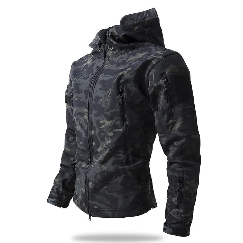 Veste d'assaut camouflage trois-en-un homme toutes saisons respirante coupe-vent chaude sport 4XL
