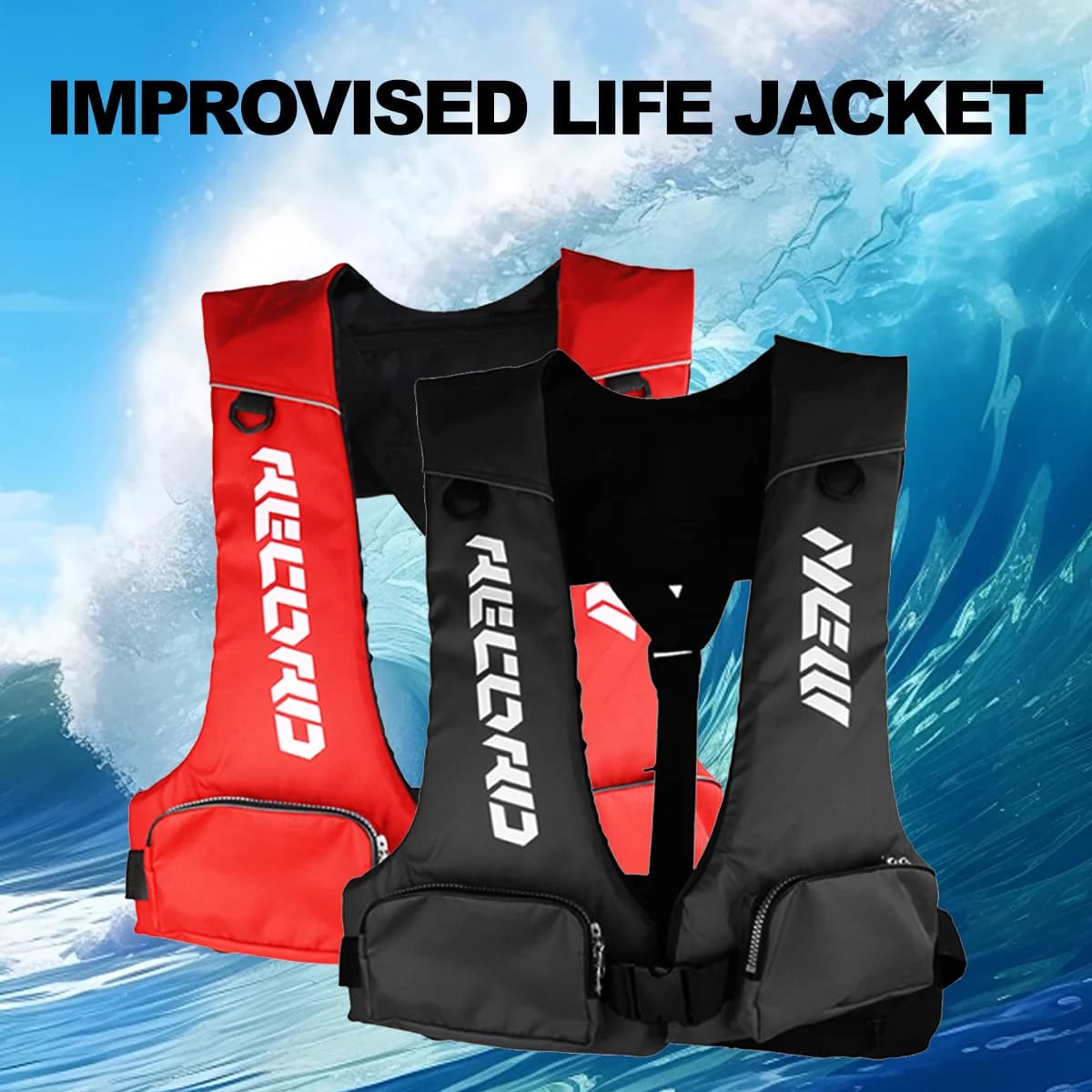 Veste de pêche légère ZYZHE avec flottabilité 5.5kg - Veste multifonction sports nautiques