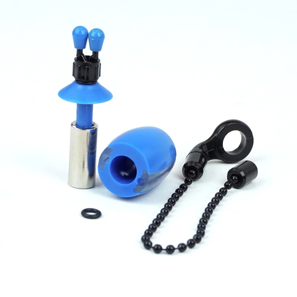 Hirisi Kit 2 Alarme à Décrochage pour Pêche à la Carpe, avec Pinces Sécurisées pour Fil