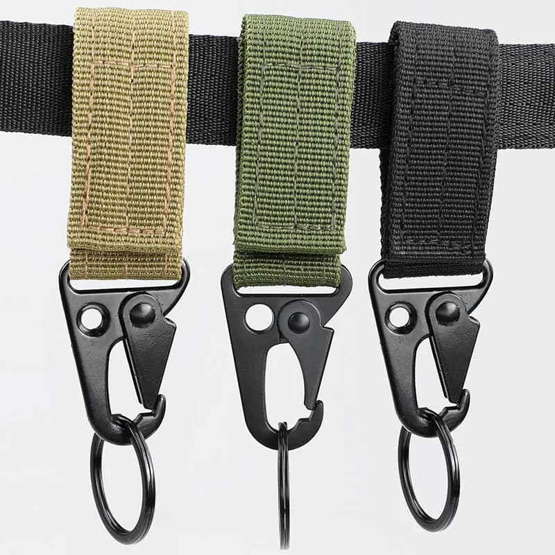 Mousqueton tactique Multicam Eagle Beak - Porte-clés pour équipement pêche et outdoor