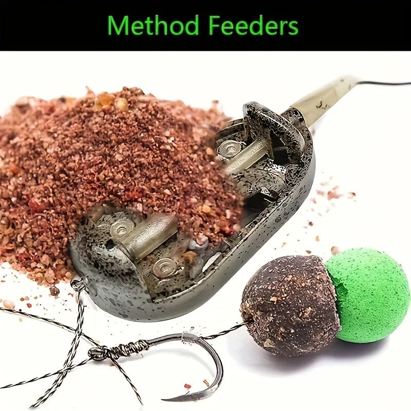 Feeder method 20g à 60g inline - Kit feeder pour pêche à la carpe au coup et au feeder