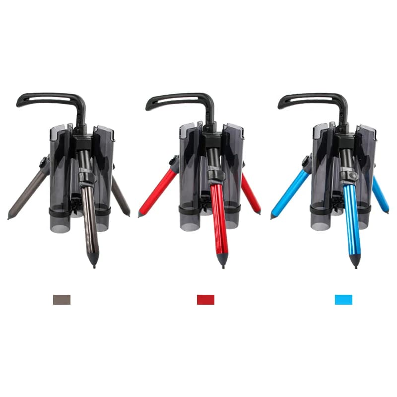 Support canne pêche portable LETOYO 300 530 trépied rangement leurres accessoires support fixation