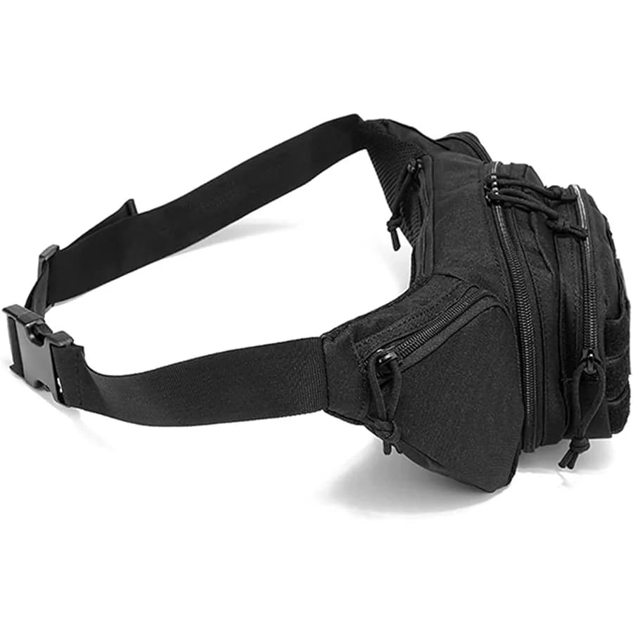 Sac ceinture invisible multifonction hommes pêche rangement outils extérieur
