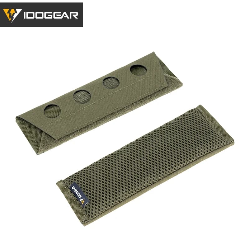 Protections d'épaule tactiques IDOGEAR rembourrées - Confort pour port longue durée équipement pêche