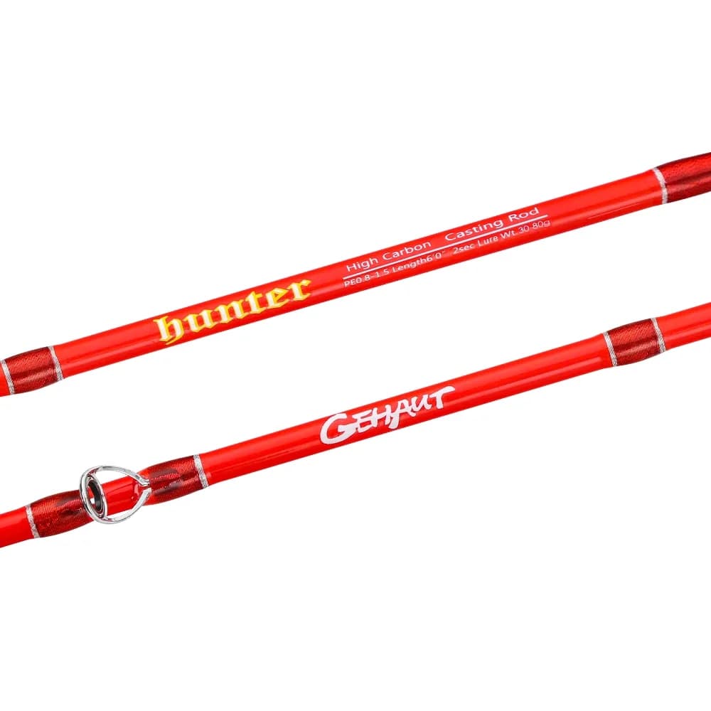 Canne jigging léger 1.8m 30-80g pour pêche lente avec pointe solide et leurres à queue en caoutchouc