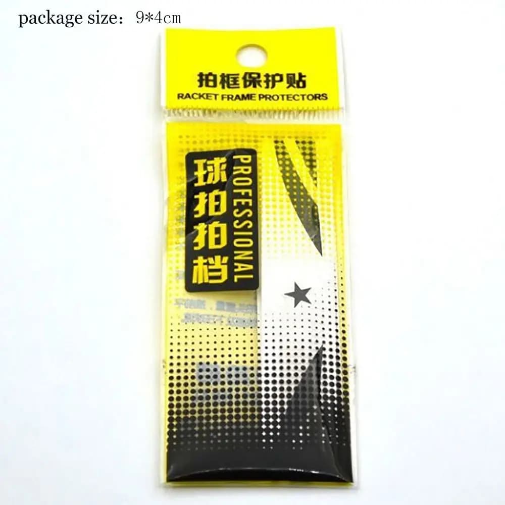 Protection anti-frottement pour tête de raquette de badminton adhésive - Accessoire de pêche