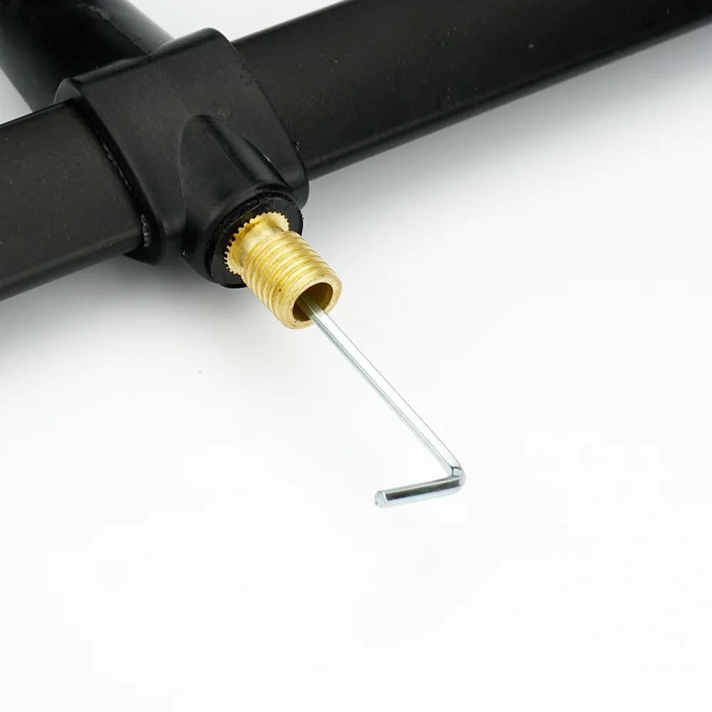 Barre buzzer aluminium Hirisi pour 3 cannes à pêche support tiges de rive accessoire carpe