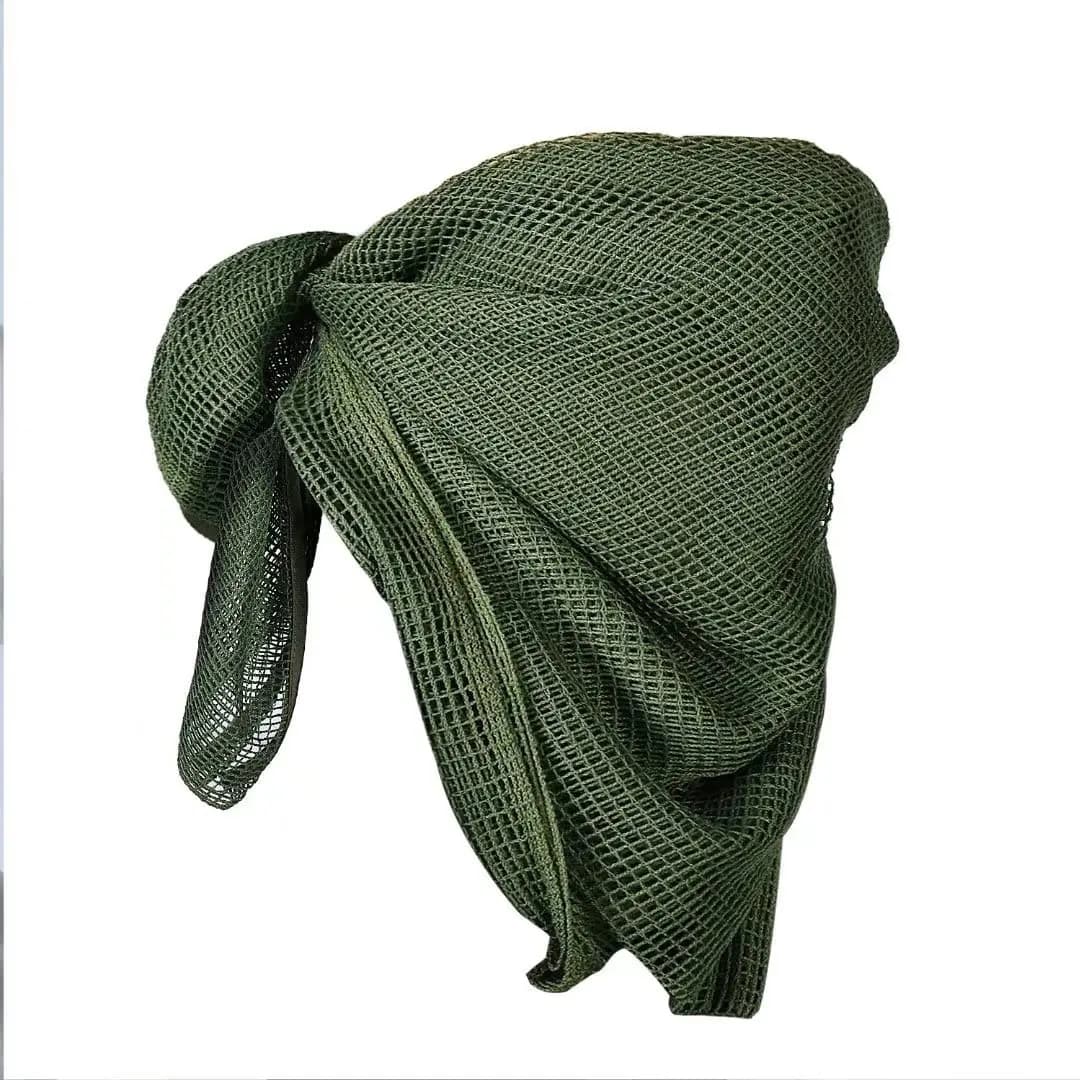 Filet camouflage tactique écharpe mesh guerre chasse photo sniper pêche discrète accessoire polyvalent