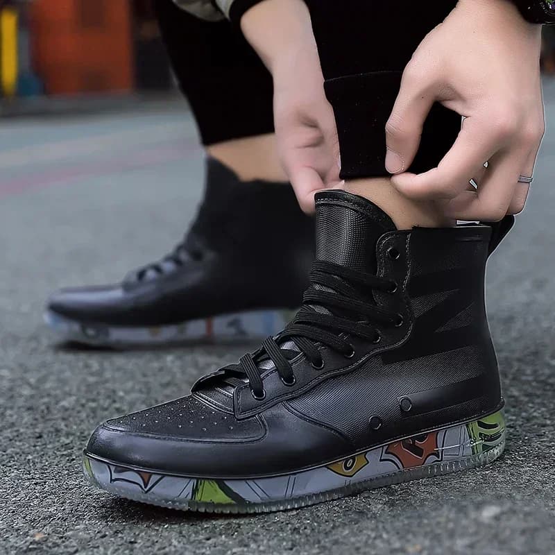 Bottes de pluie homme mode tendance nude anti-dérapant travail chef pêche caoutchouc 2023