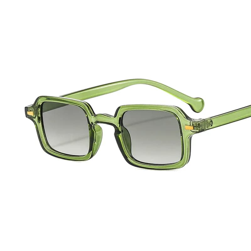 Lunettes de soleil luxueuses rectangulaires pour pêche - Design vintage ovale carré - Monture premium UV400