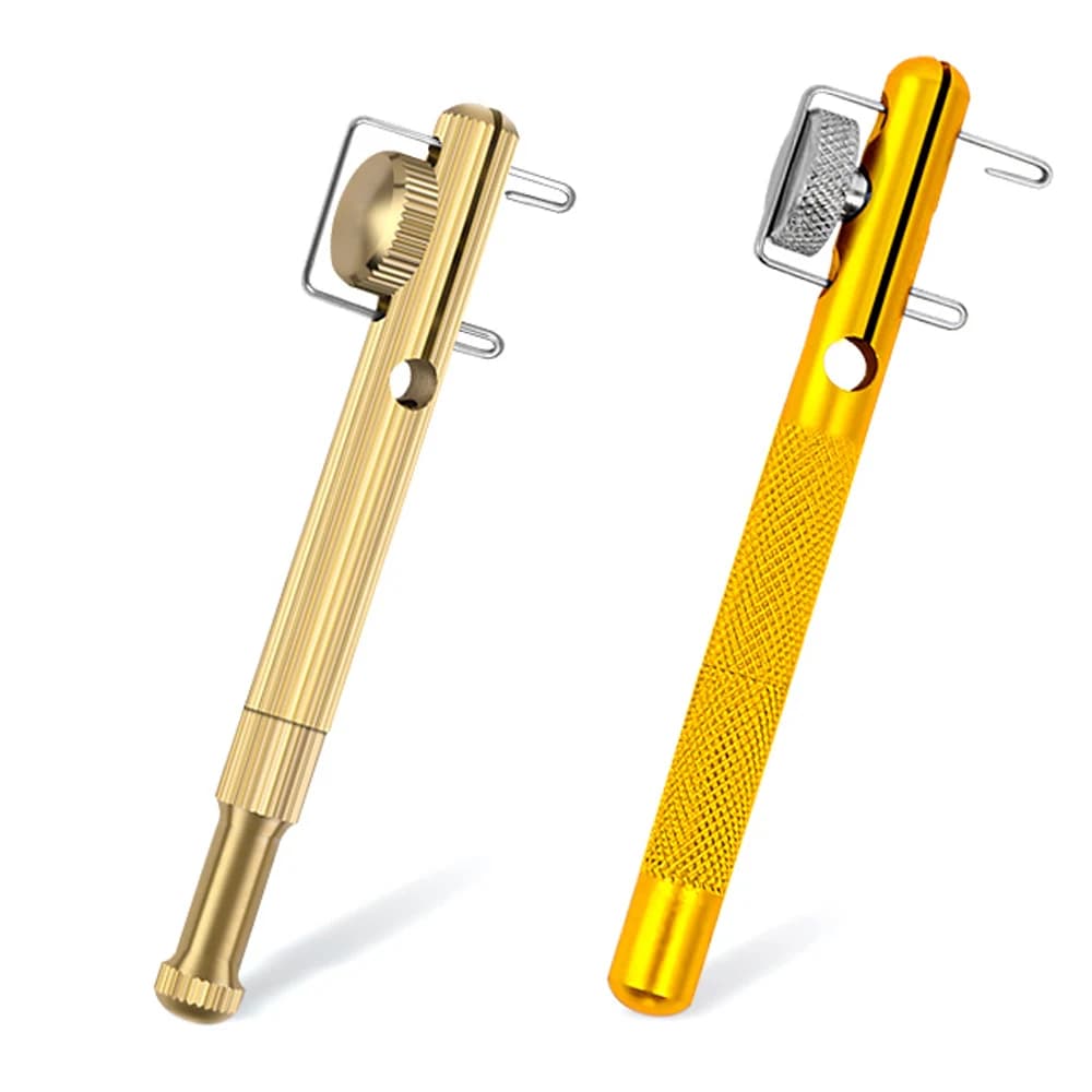 Noeud rapide automatique pour hameçons de pêche mer et leurres avec aiguille double en alliage aluminium