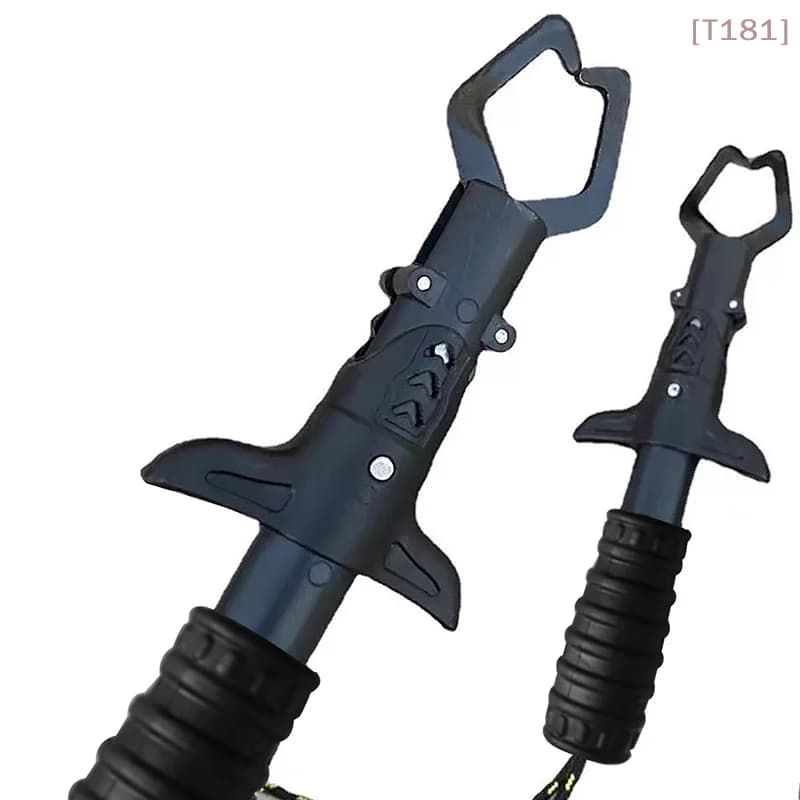 Pince à prise labiale (Lip Gripper) pour poisson avec pèse-poisson intégré - Anti-rouille pour débutant pêche