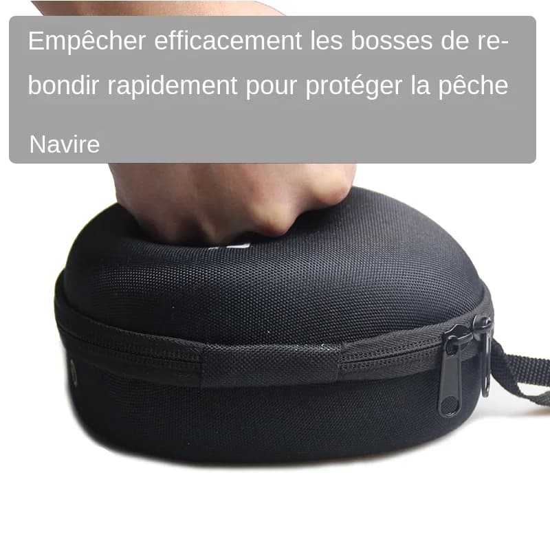 Housse de protection EVA pour moulinets de pêche - Étui portable pour moulinets drum, spinning et raft