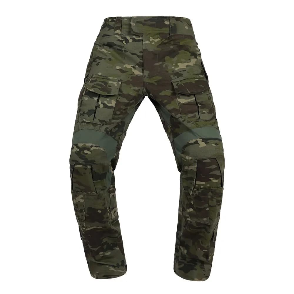 Pantalon tactique Emerson EM9351 pêche airsoft - Modèle G3 GEN3 cargo trekking chasse polyvalent