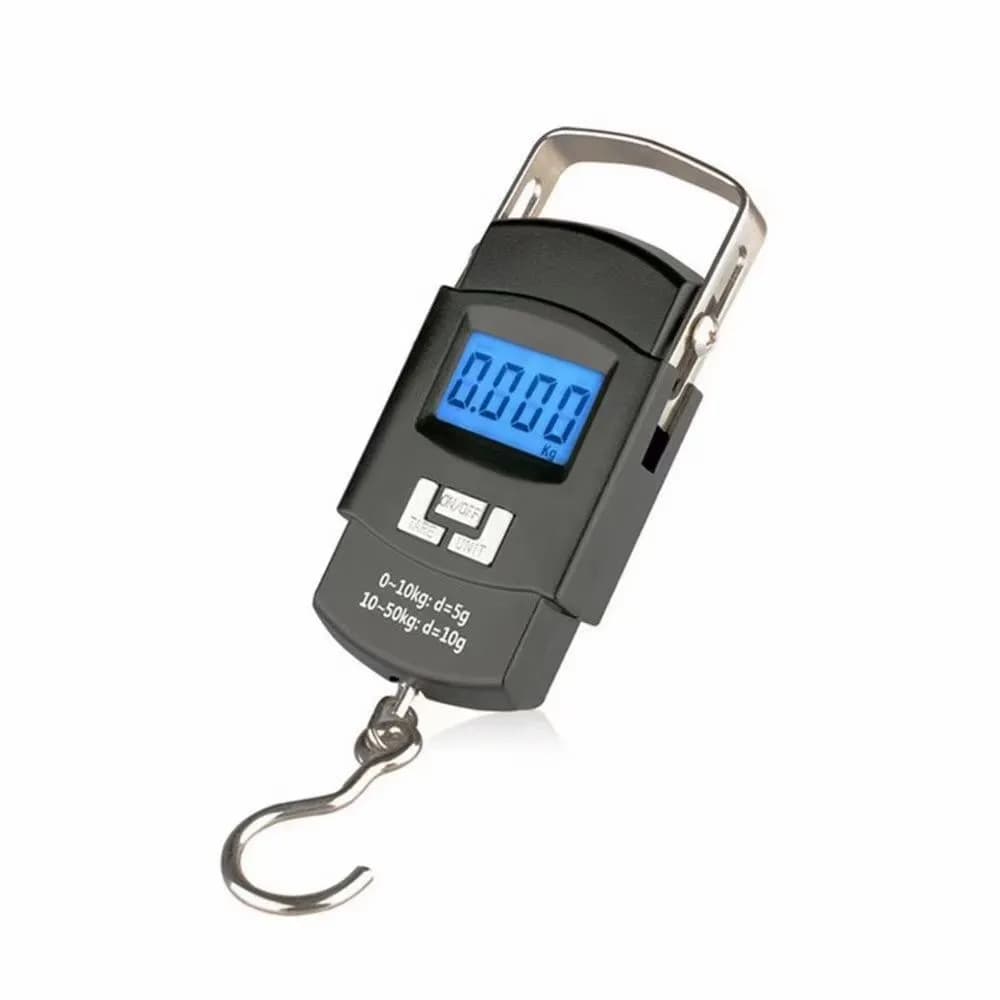 Balance digitale portable 50KG haute précision électronique pesée poissons capacité importante
