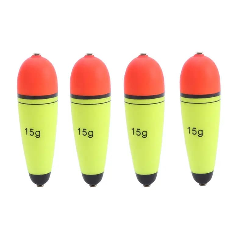 Set 4 flotteurs coulissants EVA mousse légers - Accessoires pêche slider floats pour montages sensibles