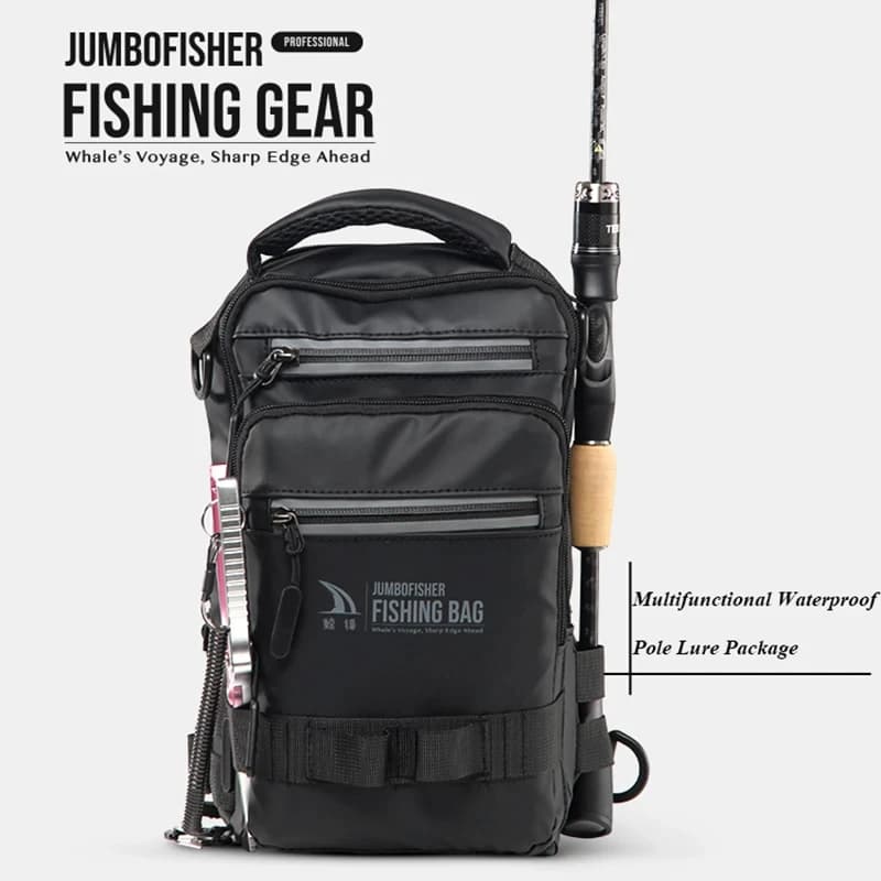 Sac à dos tactique léger pour pêche - Boîte à matériel multifonction et sac de pêche extérieur pour équipement