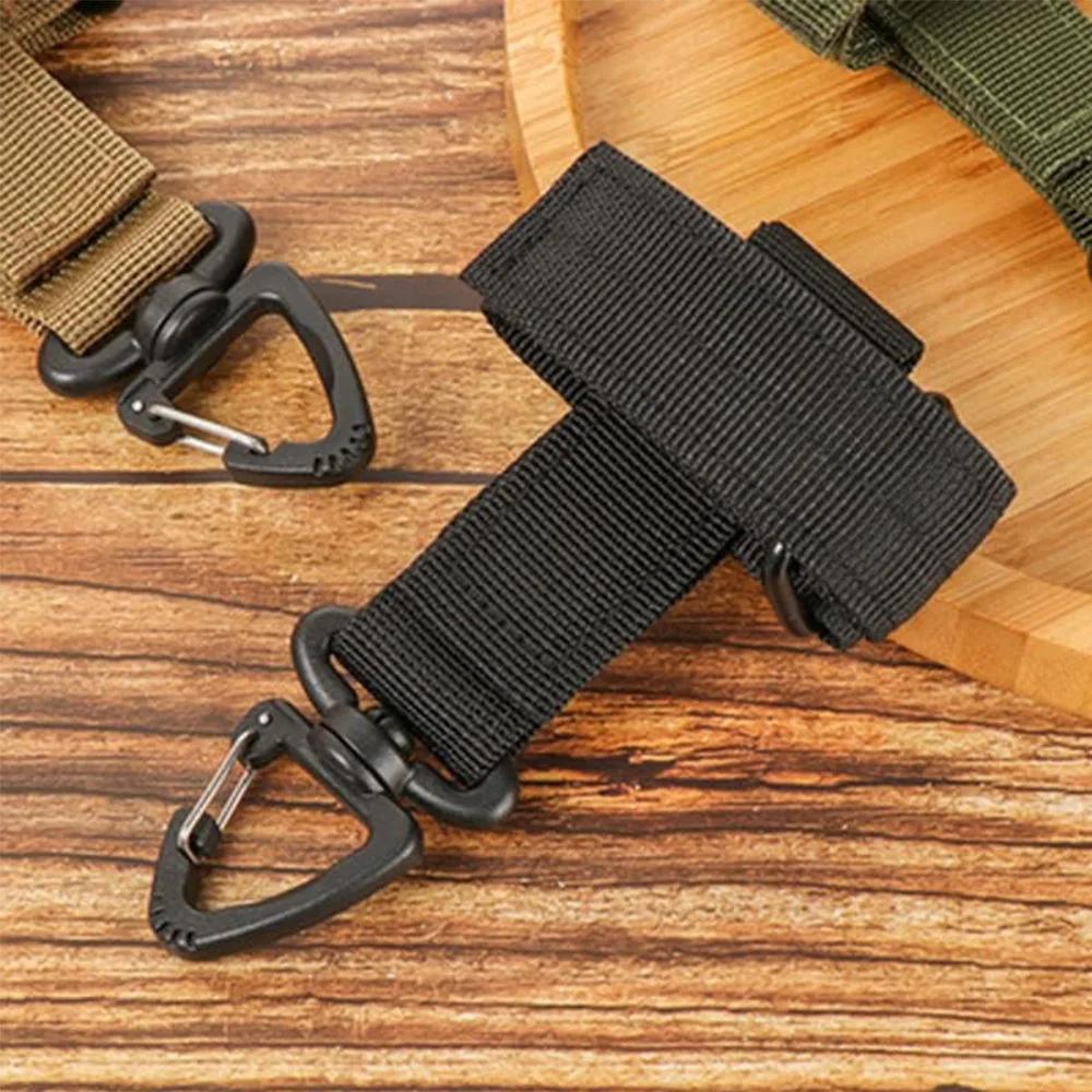 Porte-gants tactique MOLLE pêche - Attache clés, rangement outils, accessoire organisation pêche