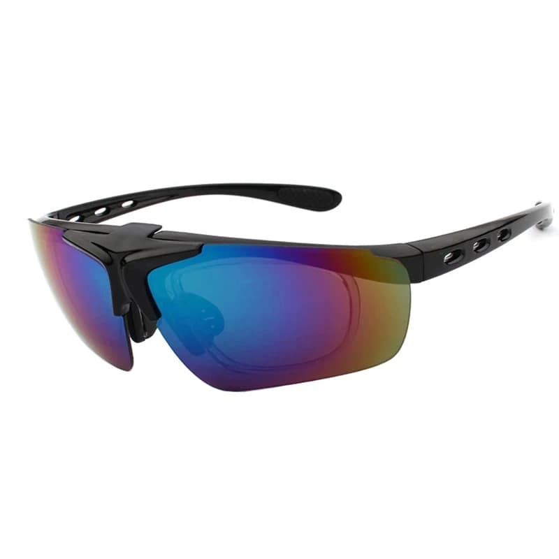 Lunettes de pêche vision nocturne relevables pour pêche de nuit et pêche crépusculaire