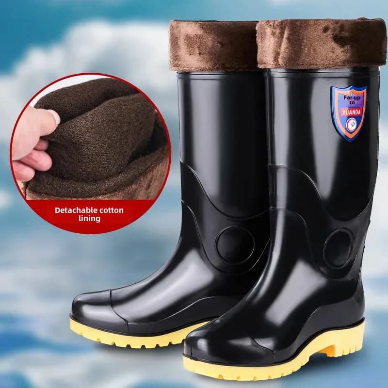 Chaussures pluie homme automne hiver hautes mesh légères durables imperméables bureau extérieur pêche