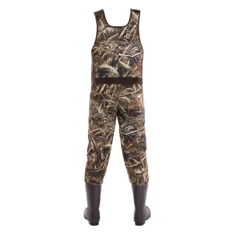 Bottes de chasse canard camouflage étanches isolées pour pêche et chasse au gibier d'eau