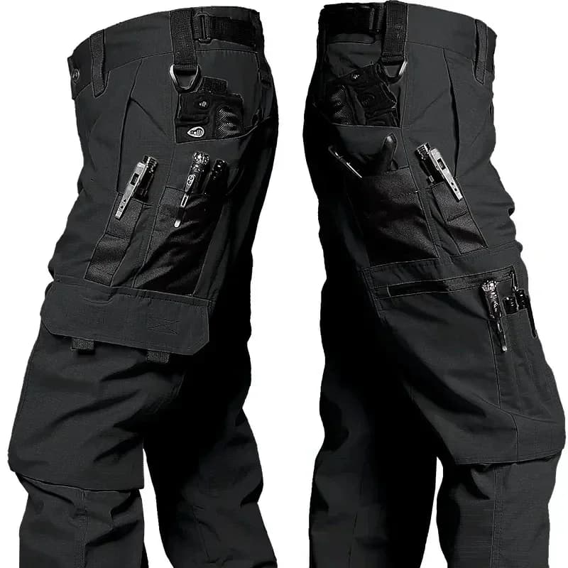 Pantalon de travail tactique homme nouvelle collection - Pêche outdoor imperméable multi-poches résistant