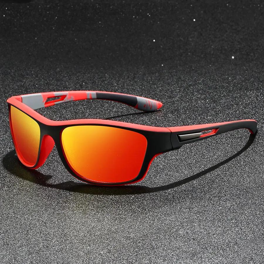 Lunettes de sport polarisées vintage pour pêche en mer - Cyclisme ski randonnée - Protection UV400 unisexe