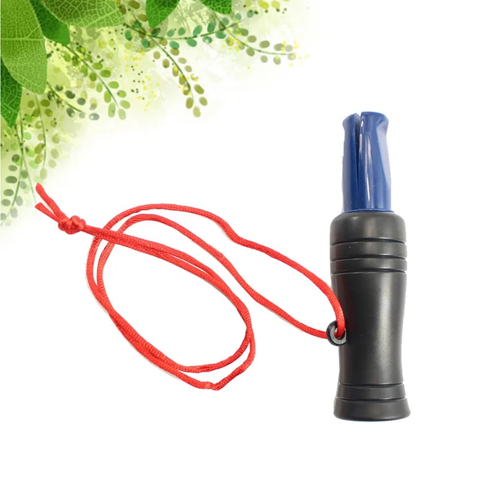 Sifflet appeau canard premium plastique chasse - Leurre sonore compact oies mallard extérieur
