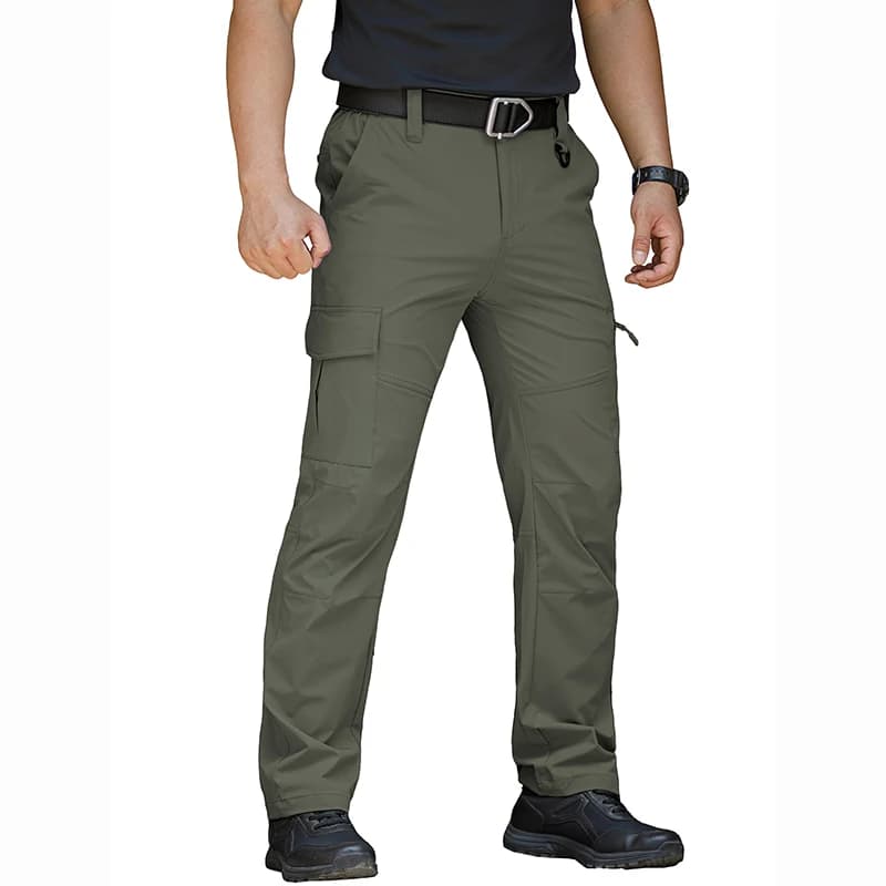 Pantalon pêche léger séchage rapide imperméable randonnée travail hommes cargo technique