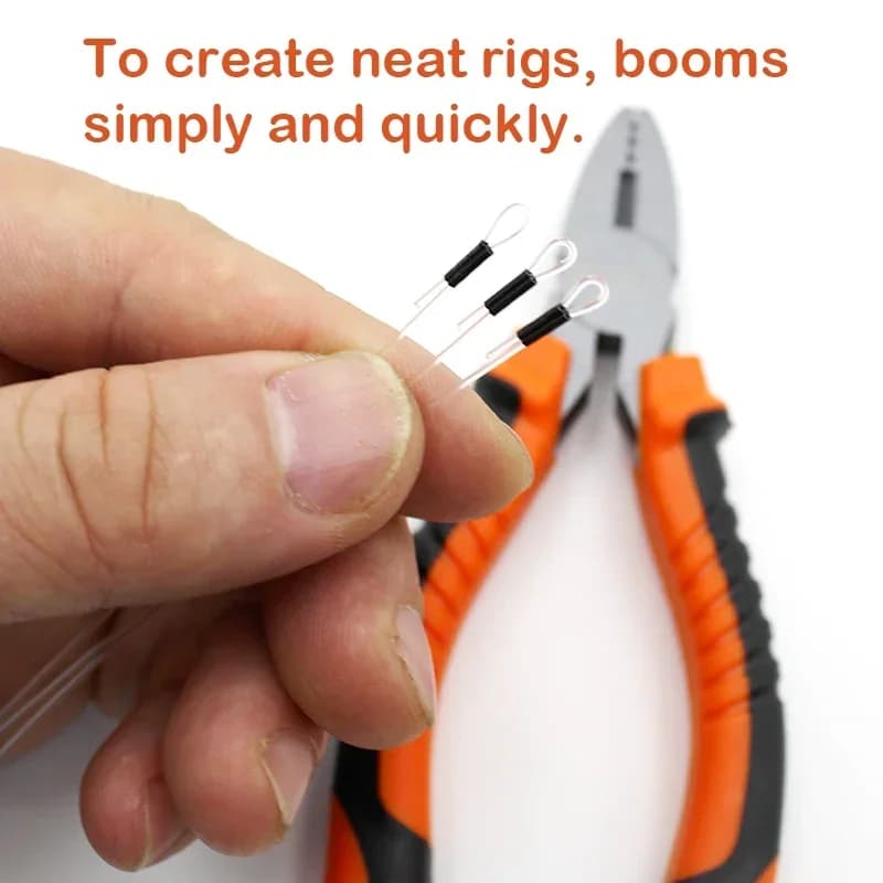 Pince à sertir pour fluorocarbone 0.5-0.7mm - Outil pêche carpe chod rig boom