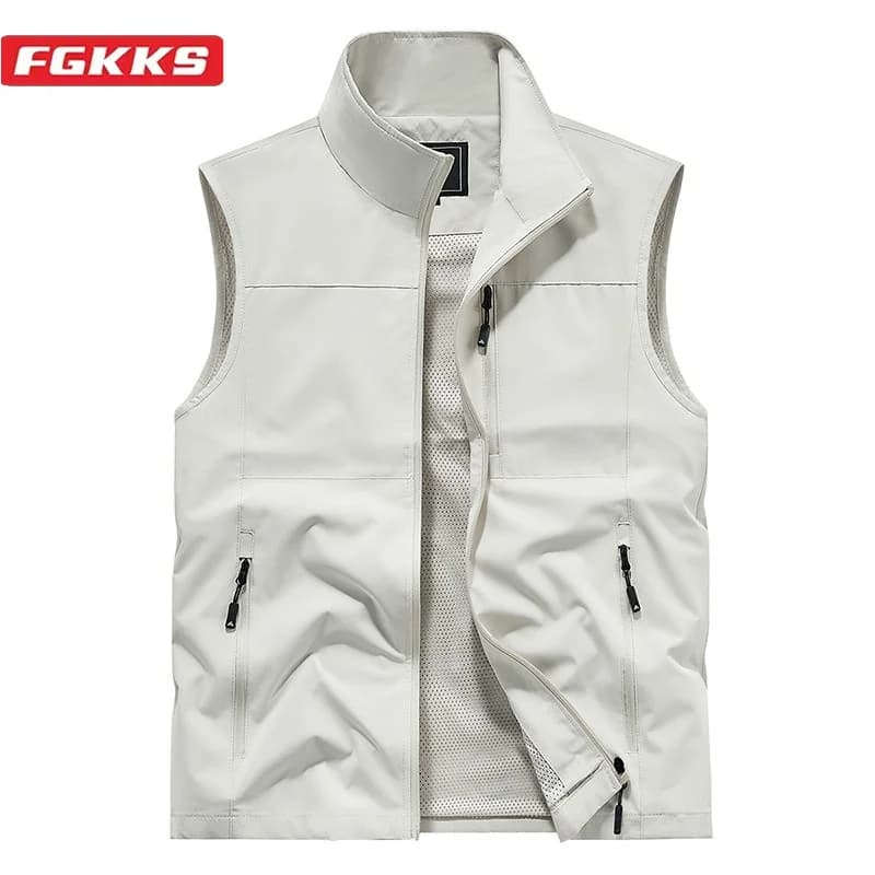 Veste décontractée outdoor grandes poches 2024 - Manteau mode streetwear qualité premium homme