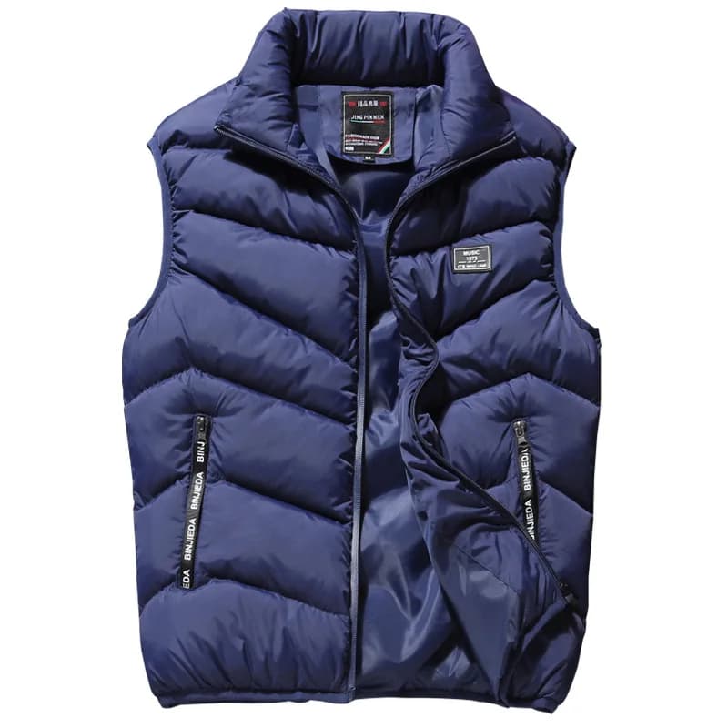 Veste hiver sans manches homme grande taille 8XL 7XL en coton épais pour pêche casual