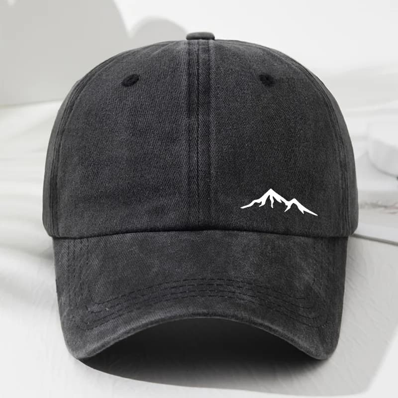 Casquette baseball motif montagne voyage randonnée alpinisme protection solaire homme femme pêche