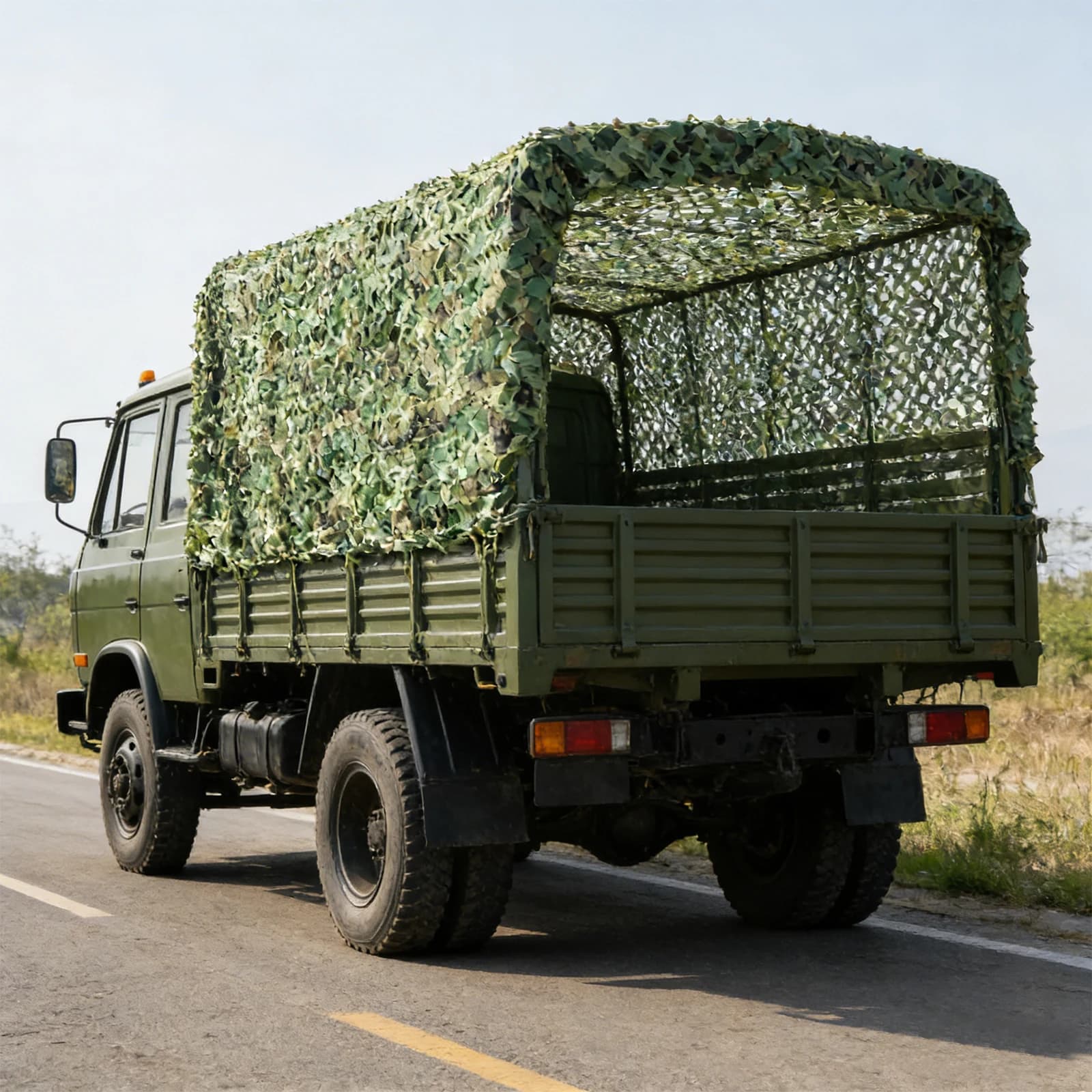 Grand filet camouflage 600x800cm étanche militaire - Pour chasse, camping et photographie extérieure