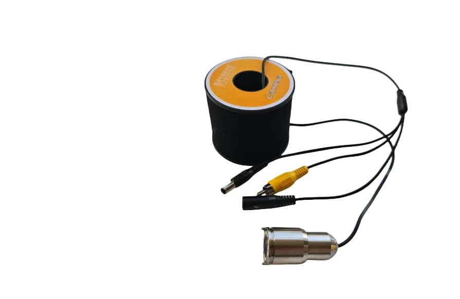 Caméra de pêche sous-marine 12 LED vision nocturne étanche 1200TVL forme poisson accessoire pêche bateau glace câble 15 30 50m