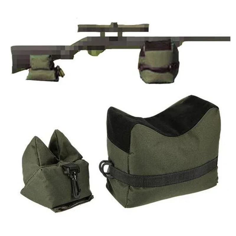 Support de tir avant et arrière pour fusil - Ensemble de sacs de support pour pêche et chasse