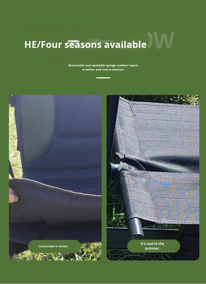Chaise de pêche alliage aluminium inclinable pliable portable confortable tout-terrain multi-usage camping