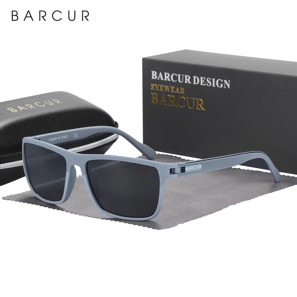 Lunettes soleil TR90 légères polarisées pêche voyage - Accessoire outdoor homme femme BARCUR