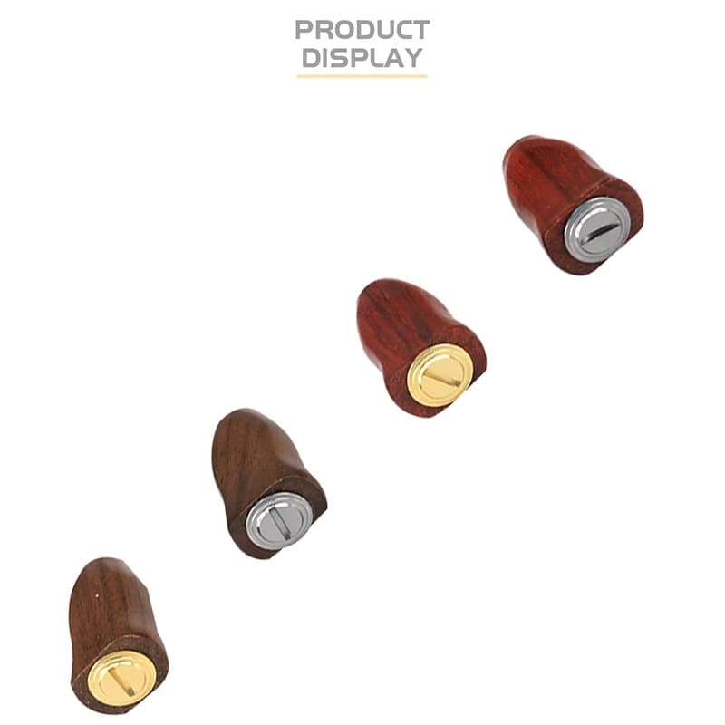 Poignée de moulinet de pêche en bois pour manivelle, accessoire DIY pour moulinets spinning et baitcasting