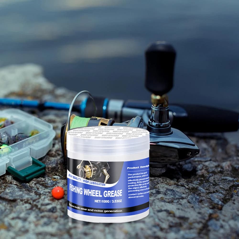Graisse et huile moulinet pêche 50g/100g - entretien efficace accessoires lubrifiant réparation